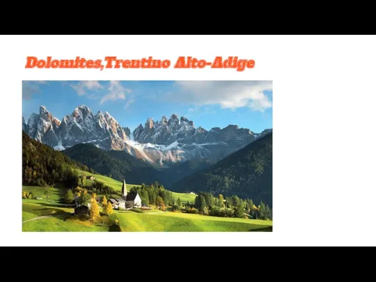 Dolomites,Trentino Alto-Adige