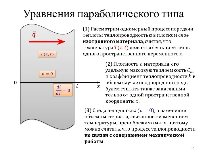 Уравнения параболического типа 0