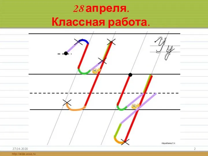 27.04.2020 28 апреля. Классная работа.