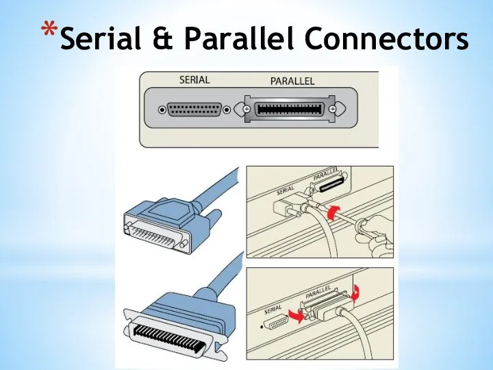 Serial & Parallel Connectors