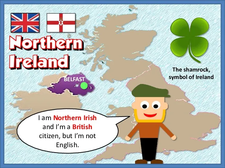 I am Northern Irish and I’m a British citizen, but