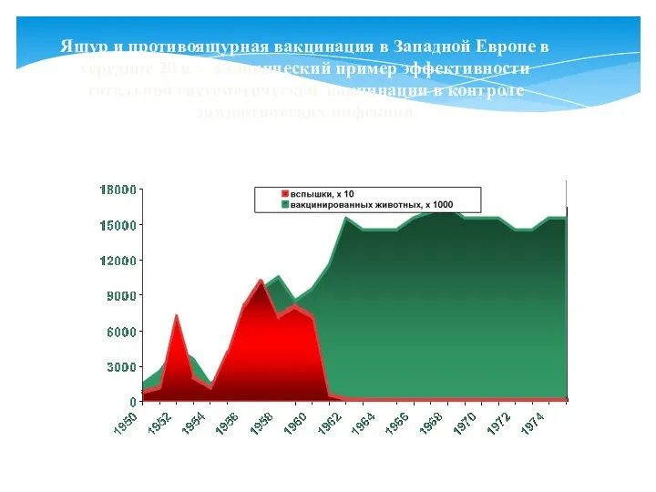 Ящур и противоящурная вакцинация в Западной Европе в середине 20