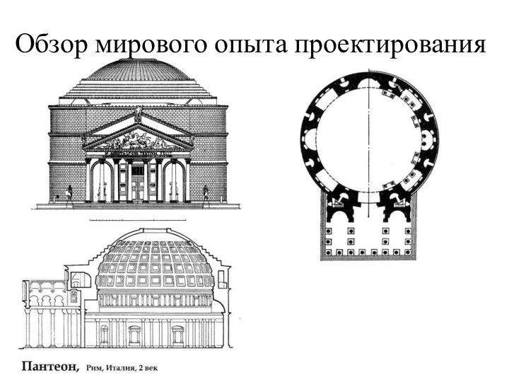 Обзор мирового опыта проектирования