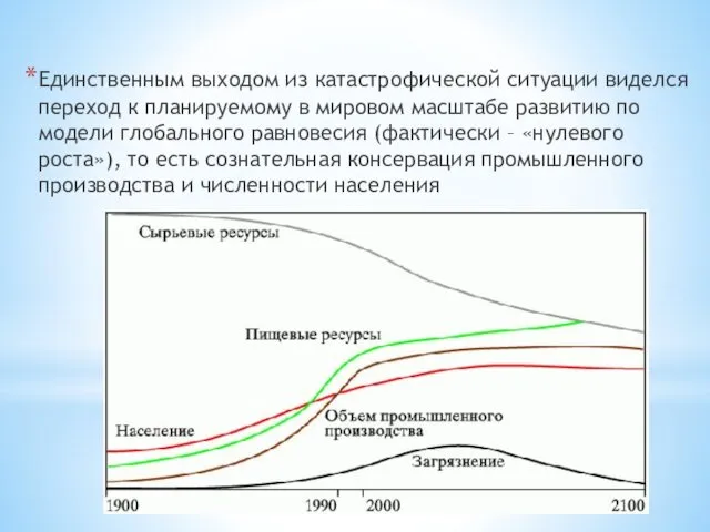 Единственным выходом из катастрофической ситуации виделся переход к планируемому в