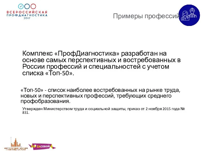 «Топ-50» - список наиболее востребованных на рынке труда, новых и