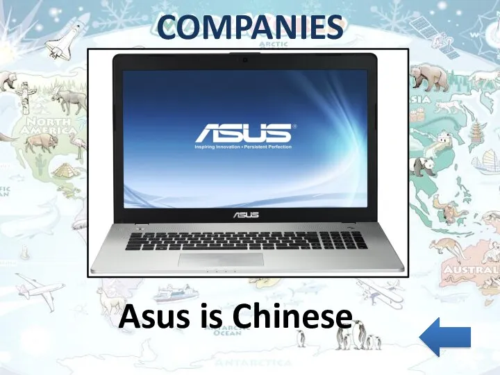 COMPANIES Asus is Chinese