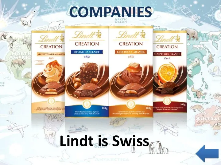 COMPANIES Lindt is Swiss