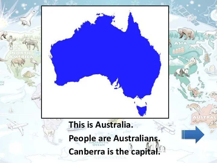 This is Australia. People are Australians. Canberra is the capital.