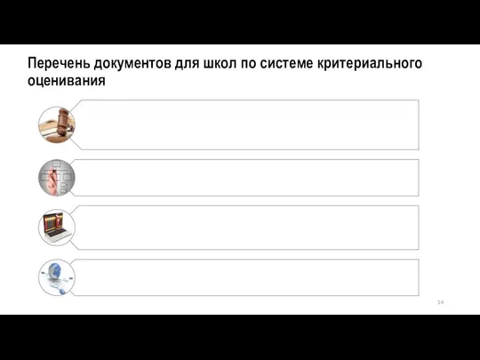 Перечень документов для школ по системе критериального оценивания