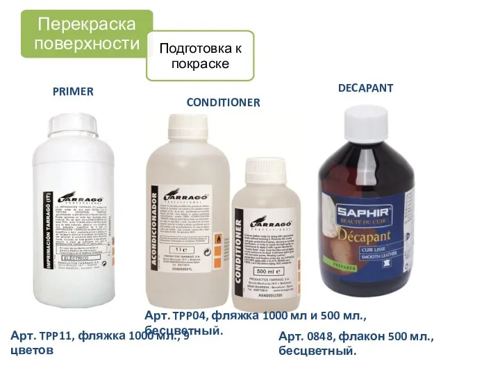 CONDITIONER Арт. TPP04, фляжка 1000 мл и 500 мл., бесцветный.