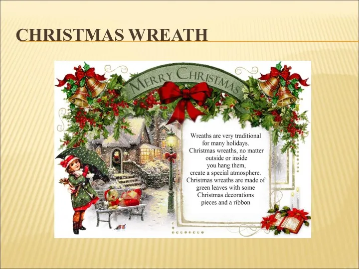CHRISTMAS WREATH