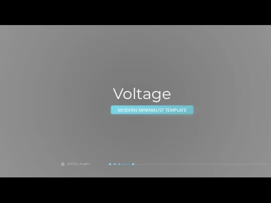 MODERN MINIMALIST TEMPLATE Voltage