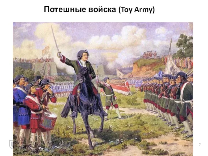 Потешные войска (Toy Army) Реализация программы повышения конкурентоспособности Томского государственного университета, II этап, 2015-2016 гг