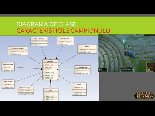 DIAGRAMA DE CLASE CARACTERISTICILE CAMPIONULUI