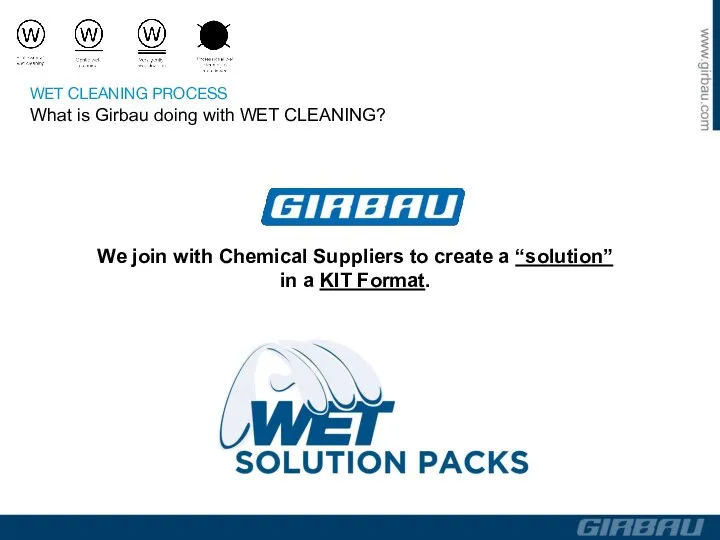 We join with Chemical Suppliers to create a “solution” in a KIT Format.