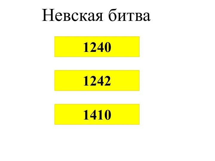 Невская битва 1410 1242 1240