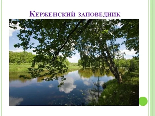 Керженский заповедник