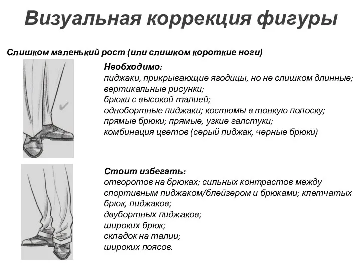 Визуальная коррекция фигуры