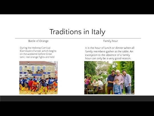 Traditions in Italy Battle of Orange During the Hebrew Carnival