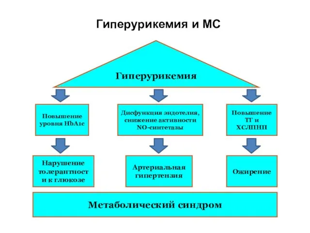 Гиперурикемия и МС