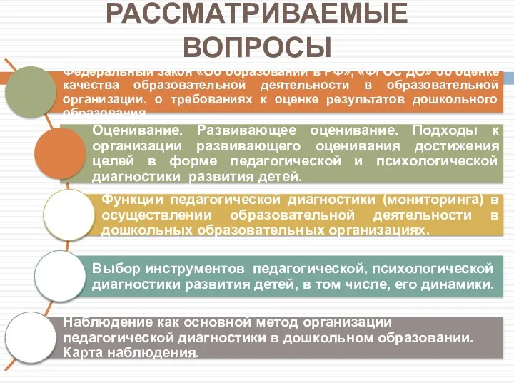 РАССМАТРИВАЕМЫЕ ВОПРОСЫ