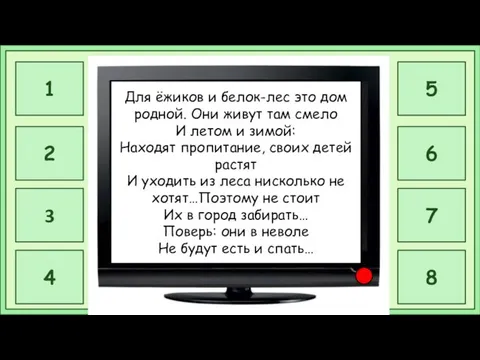 Для ёжиков и белок-лес это дом родной. Они живут там