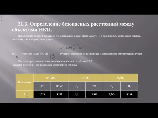 Проведенный анализ показывает, что оптимальное расстояние между ПУ и хранилищем