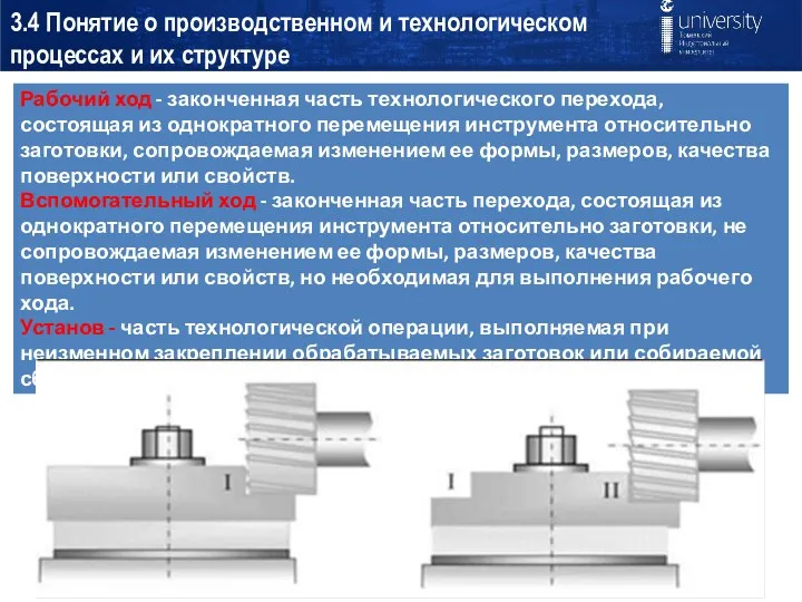 3.4 Понятие о производственном и технологическом процессах и их структуре