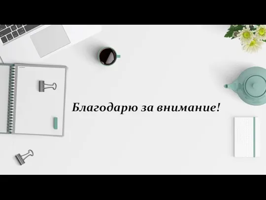 Благодарю за внимание!