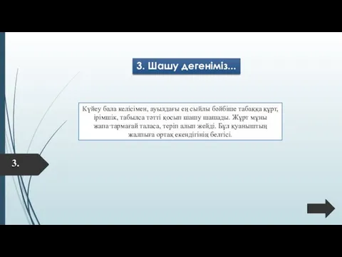 3. Шашу дегеніміз... Күйеу бала келісімен, ауылдағы ең сыйлы бәйбіше