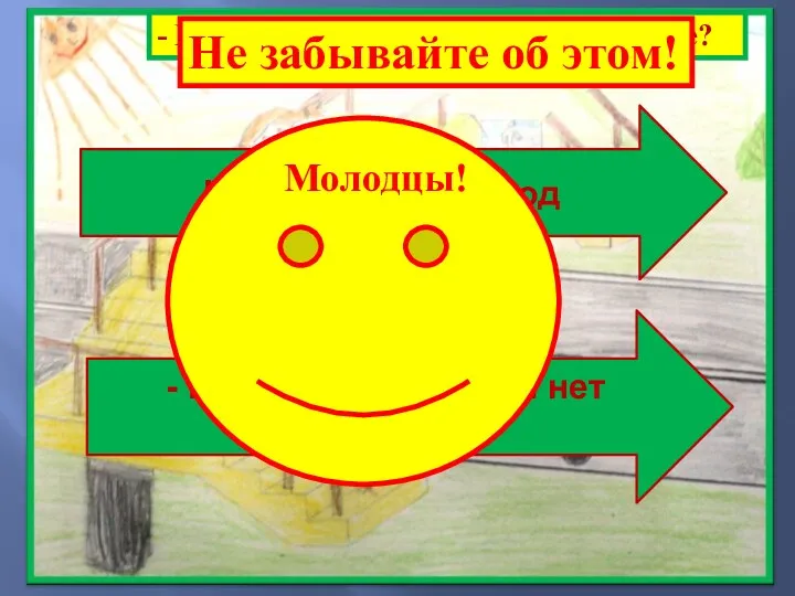 - Где надо идти, если нет тротуара? Надземный переход Не забывайте об этом!