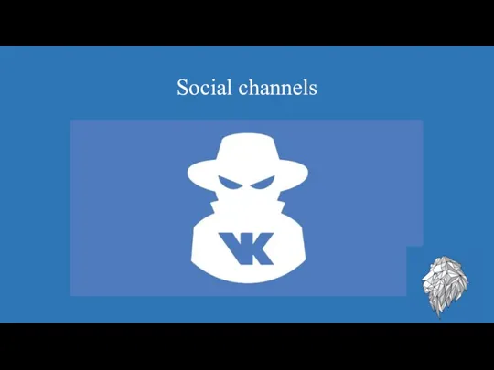 Social channels