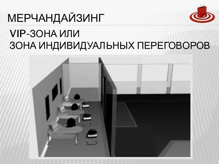 VIP-ЗОНА ИЛИ ЗОНА ИНДИВИДУАЛЬНЫХ ПЕРЕГОВОРОВ МЕРЧАНДАЙЗИНГ