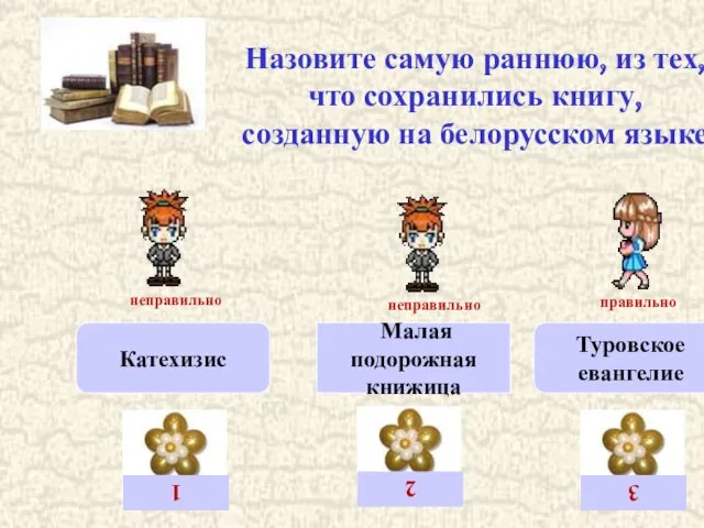 Назовите самую раннюю, из тех, что сохранились книгу, созданную на белорусском языке Катехизис