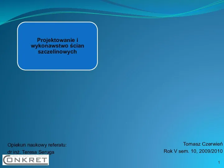 Projektowanie i wykonawstwo ścian szczelinowych