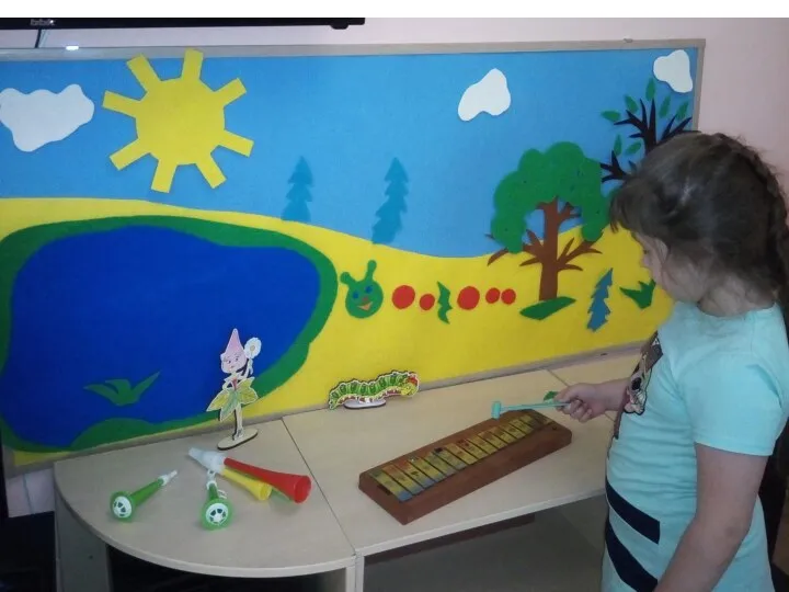 Музыкально- дидактическая игра: «Гусеница Фифа» ( 5 -7 лет) Цель: развивать у детей