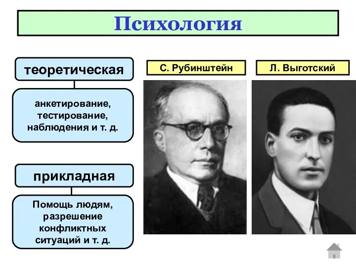 Психология теоретическая анкетирование, тестирование, наблюдения и т. д. С. Рубинштейн