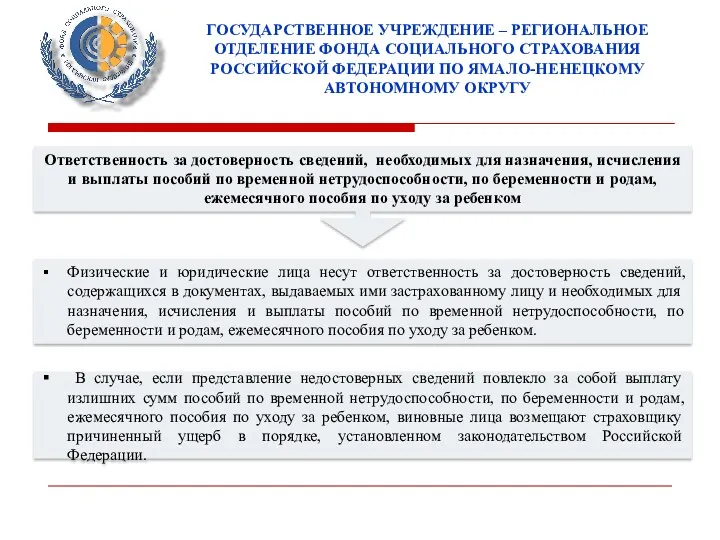 В случае, если представление недостоверных сведений повлекло за собой выплату