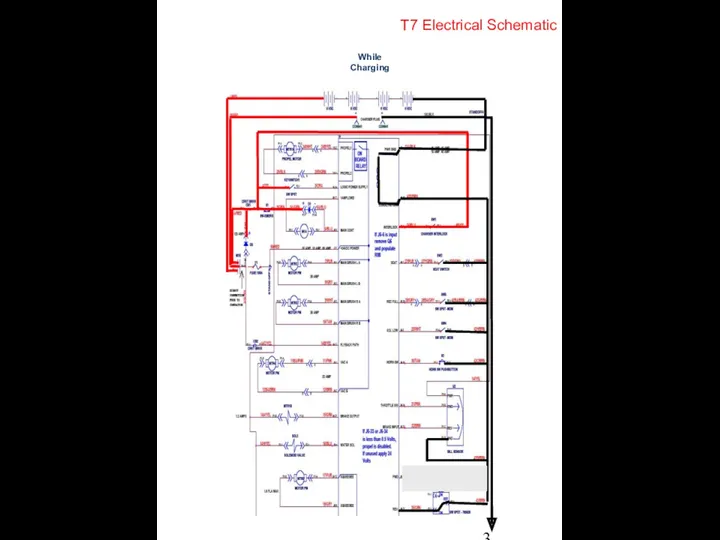 While Charging T7 Electrical Schematic