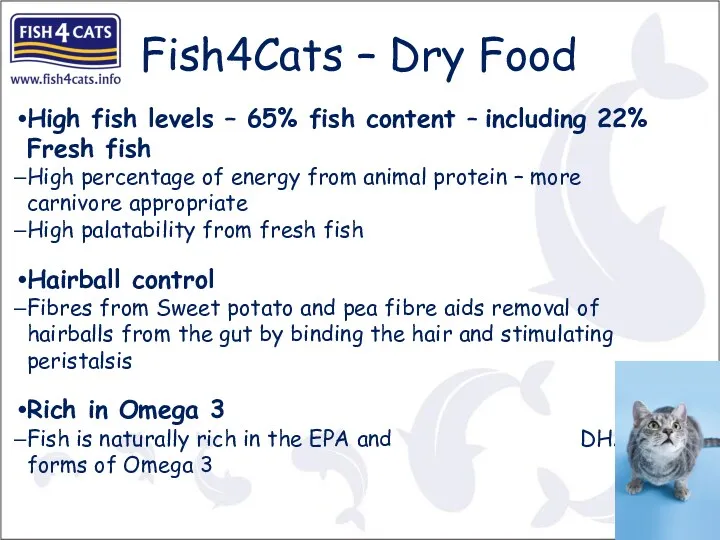 Fish4Cats – Dry Food High fish levels – 65% fish