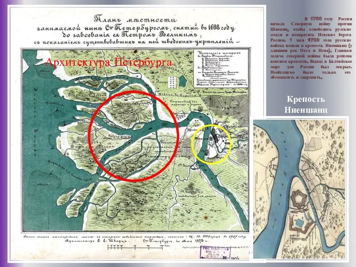 Крепость Ниеншанц В 1700 году Россия начала Северную войну против