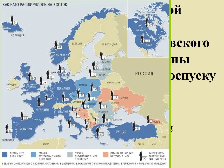 Завершение «холодной войны», распад Организации Варшавского договора (ОВД) должны были