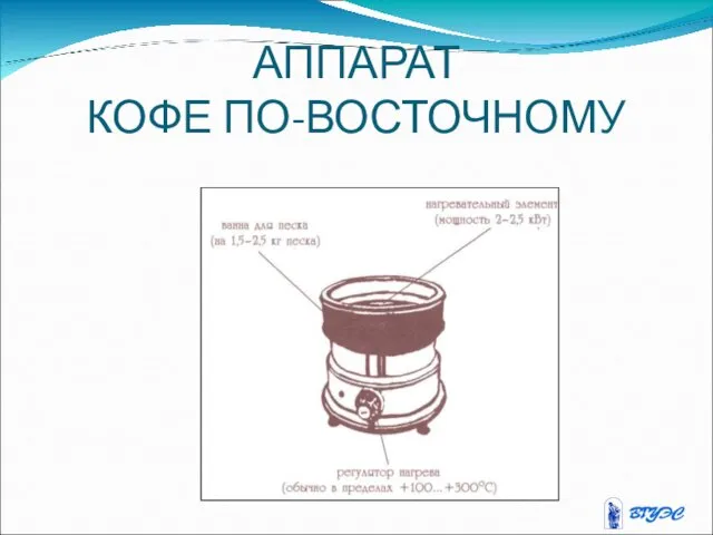 АППАРАТ КОФЕ ПО-ВОСТОЧНОМУ