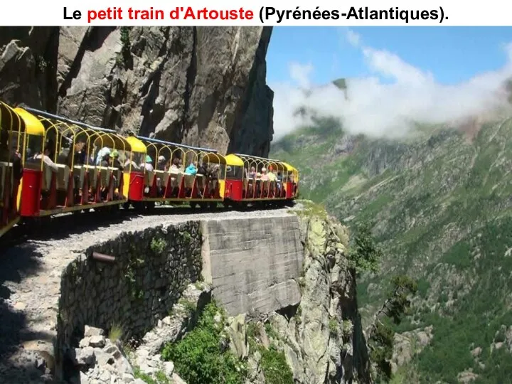 Le petit train d'Artouste (Pyrénées-Atlantiques).