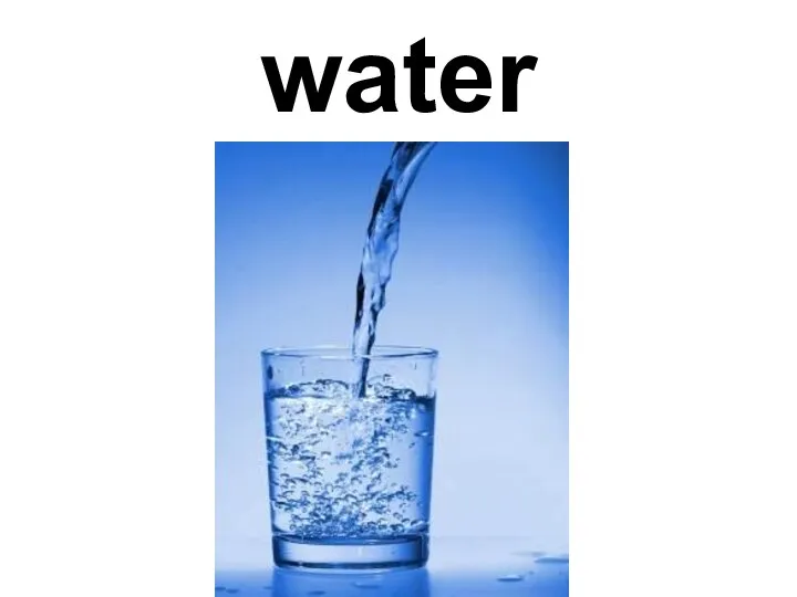 water