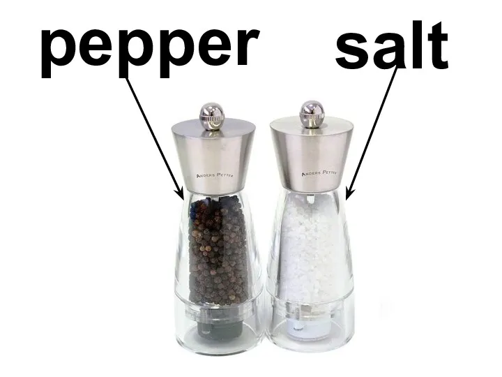 pepper salt