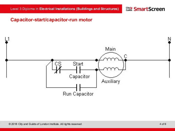 Capacitor-start/capacitor-run motor