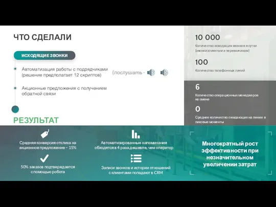 Автоматизация работы с подрядчиками (решение предполагает 12 скриптов) ЧТО СДЕЛАЛИ