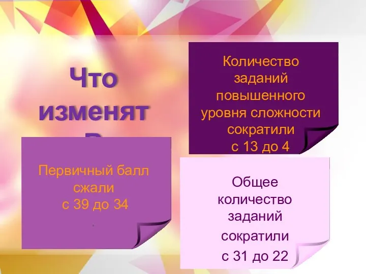 Общее количество заданий сократили с 31 до 22 Что изменят