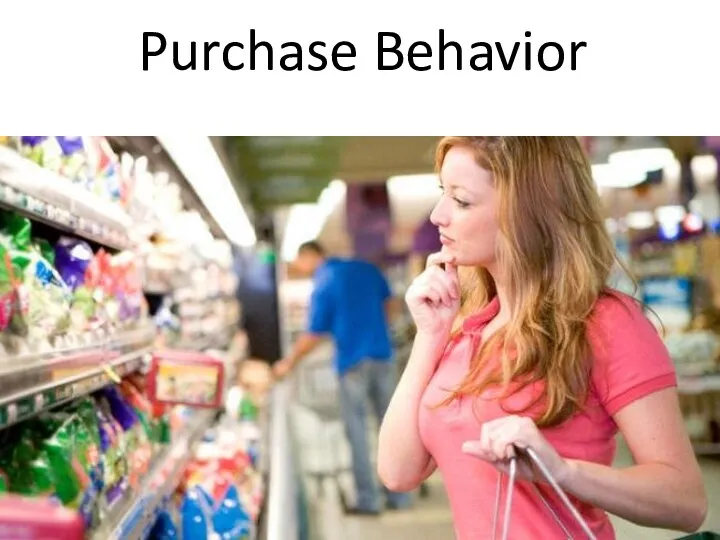 Purchase Behavior